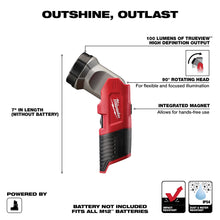 Carregar imagem no visualizador da galeria, Milwaukee 49-24-0146 M12™ Cordless LED Work Light