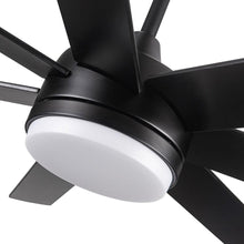 Carregar imagem no visualizador da galeria, 72 In Farmhouse Ceiling Fan with Plywood Blades for Dining Room