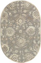 Cargar imagen en el visor de la galería, Conesus 1195 Hand Tufted Ivory & Taupe Wool Rug