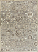 Cargar imagen en el visor de la galería, Conesus 1195 Hand Tufted Ivory & Taupe Wool Rug