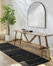 Carregar imagem no visualizador da galeria, Fogertown Black Western Rug