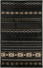 Carregar imagem no visualizador da galeria, Fogertown Black Western Rug