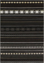 Carregar imagem no visualizador da galeria, Fogertown Black Western Rug