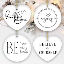 Carregar imagem no visualizador da galeria, Minimalist Self Love and Positivity Mantras Ornament Bundle