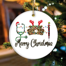 Load image into Gallery viewer, Cute Christmas Ornament Nursing Set, Bundle of Four Nurse Themed Gifts