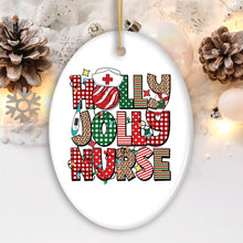 Load image into Gallery viewer, Santa's Favorite Nurse Christmas Ornament Bundle Set of Four