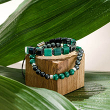 Carregar imagem no visualizador da galeria, Fortress of Heart & Mind: Bracelet Set for Mental Healing