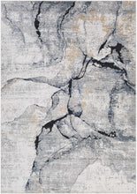 Load image into Gallery viewer, Fremantle Gray Marble Rug