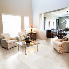 Load image into Gallery viewer, French Vanilla Cream Harmony Marble Floor and Wall Tile - Livfloors Collection