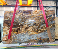 Load image into Gallery viewer, Fusion Blue Bookmatching Marble Slabs Polished - Full Truckload
