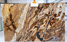 Load image into Gallery viewer, Fusion Gold Bookmatching Marble Slabs Polished - Full Truckload