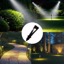 Load image into Gallery viewer, Garden Stake - 8-Inch Low Profile 1/2" NPT Thread with Side Wireway | 20 Pack