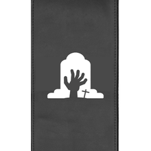 Load image into Gallery viewer, Curve Task Chair with Ghoulish Rising Hand Halloween Logo