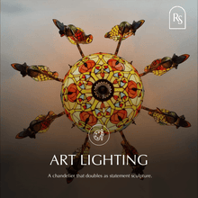 Carregar imagem no visualizador da galeria, Glass Parrot Chandelier