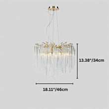 Carregar imagem no visualizador da galeria, Glere Round Chandelier