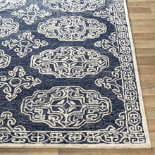Load image into Gallery viewer, Glenoma Blue Regency Wool Rug