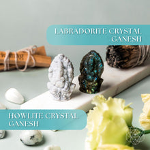 Carregar imagem no visualizador da galeria, God of Luck: Crystal Ganesh Statue