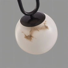 Carregar imagem no visualizador da galeria, Gong Alabaster Pendant Light