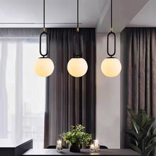 Carregar imagem no visualizador da galeria, Gong Alabaster Pendant Light