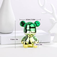 Carregar imagem no visualizador da galeria, Gradient Mini Art Bear Figurine