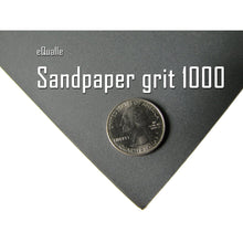 Carregar imagem no visualizador da galeria, 1000 Grit Sandpaper Sheets – 10 Pack, 9x11 in, Wet or Dry Use