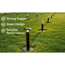 Carregar imagem no visualizador da galeria, Ground Metal Stakes for 12V Fixtures - Spike Mount with 1/2" NPT Thread- Pack(2)
