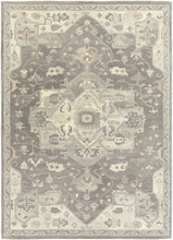 Carregar imagem no visualizador da galeria, Broomfield 1196 Hand Tufted Taupe Wool Rug