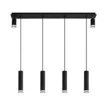 Carregar imagem no visualizador da galeria, Hanging Light for Modern Kitchen Island with Adjustable Aluminum Spotlights