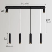 Carregar imagem no visualizador da galeria, Hanging Light for Modern Kitchen Island with Adjustable Aluminum Spotlights