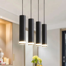 Carregar imagem no visualizador da galeria, Hanging Light for Modern Kitchen Island with Adjustable Aluminum Spotlights