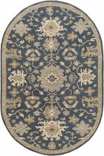 Carregar imagem no visualizador da galeria, Caesar 1154 Navy Wool Rug