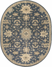 Carregar imagem no visualizador da galeria, Caesar 1154 Navy Wool Rug