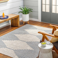 Load image into Gallery viewer, Stephan Blue & Gray Outdoor Rug