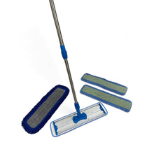Load image into Gallery viewer, Microfiber Flat Scrub Mop