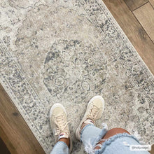 Load image into Gallery viewer, Rudo Beige Flat Pile Washable Rug