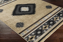 Load image into Gallery viewer, Buckhaven Brown Aztec Carpet
