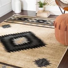 Load image into Gallery viewer, Buckhaven Brown Aztec Carpet