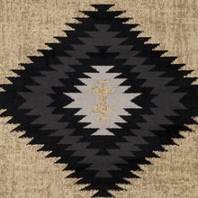 Load image into Gallery viewer, Buckhaven Brown Aztec Carpet