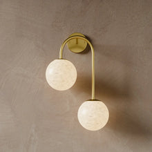 Carregar imagem no visualizador da galeria, Hulel Alabaster Wall Sconce