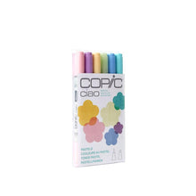 Cargar imagen en el visor de la galería, COPIC Ciao Marker 6pc Pastels
