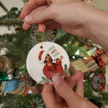 Load image into Gallery viewer, Ho’s Ho’s Ho’s Funny Hiphop Style Christmas Ornament