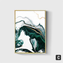 Carregar imagem no visualizador da galeria, Green Opulence Canvas Painting (6 pack)