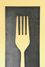 Carregar imagem no visualizador da galeria, Fork Knife Spoon Wall Art Panel Set