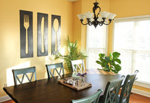 Carregar imagem no visualizador da galeria, Fork Knife Spoon Wall Art Panel Set