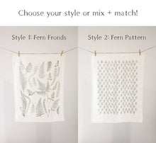 Carregar imagem no visualizador da galeria, Fern Fronds Tea Towel