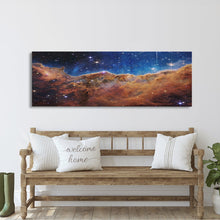 Load image into Gallery viewer, NASA James Webb Space Telescope Carina Nebula High Resolution Space Cosmic Cliffs Star Birth Canvas Nasa Space Prints Art Galaxy Landscape