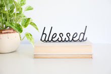 Load image into Gallery viewer, Blessed Word Sign