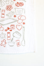 Cargar imagen en el visor de la galería, Christmas Cookies Tea Towel
