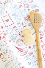 Cargar imagen en el visor de la galería, Christmas Cookies Tea Towel