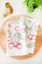 Cargar imagen en el visor de la galería, Cherry Tea Towel